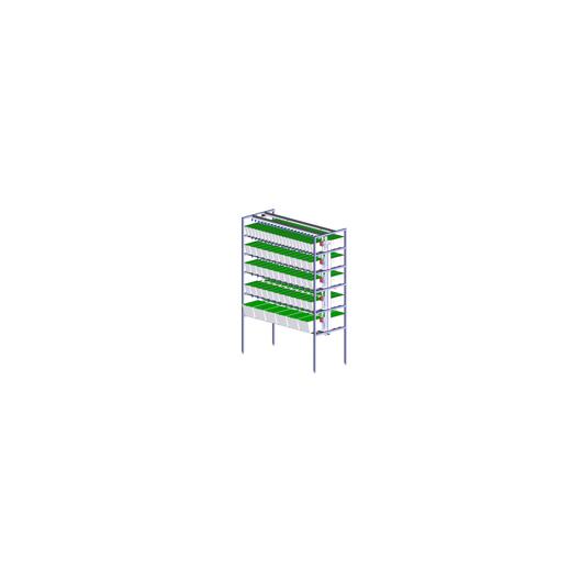 ZAD Series Double sided racks for use with Aquaneering central filtration system